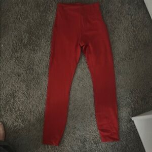 Lululemon red leggings